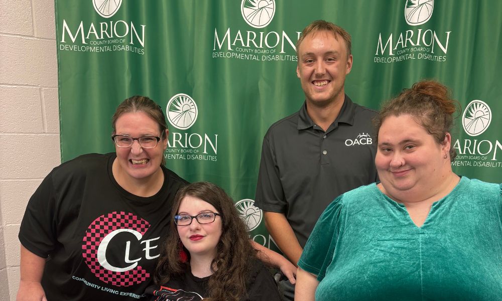 Jake Dowling visits Marion advocates